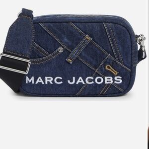NWT Marc Jacobs Pieced Denim Bold Flash Camera Bag